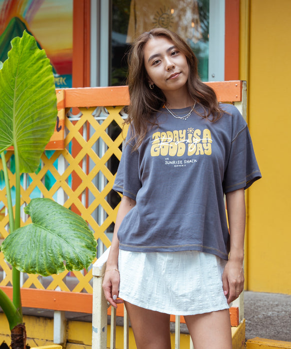 【ROXY x SUNRISE SHACK】 GOOD DAY TEE Tシャツ ＜2026年夏モデル＞