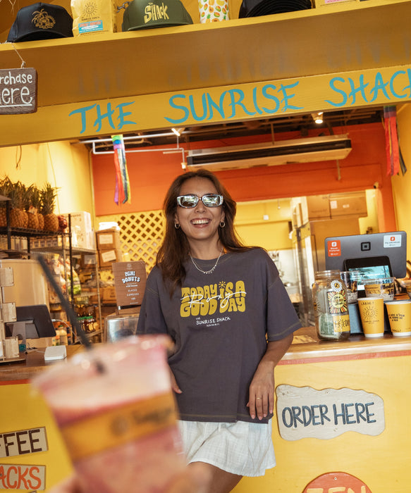 【ROXY x SUNRISE SHACK】 GOOD DAY TEE Tシャツ ＜2026年夏モデル＞