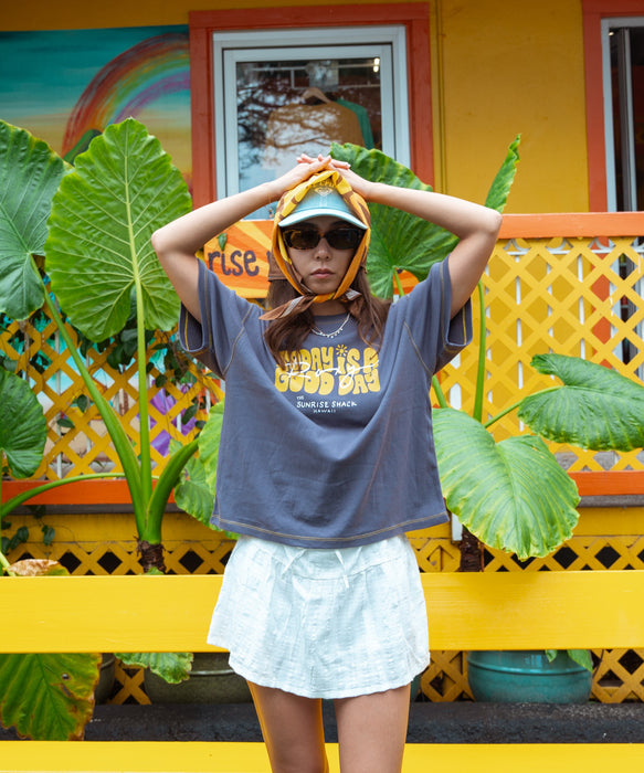【ROXY x SUNRISE SHACK】 GOOD DAY TEE Tシャツ ＜2026年夏モデル＞