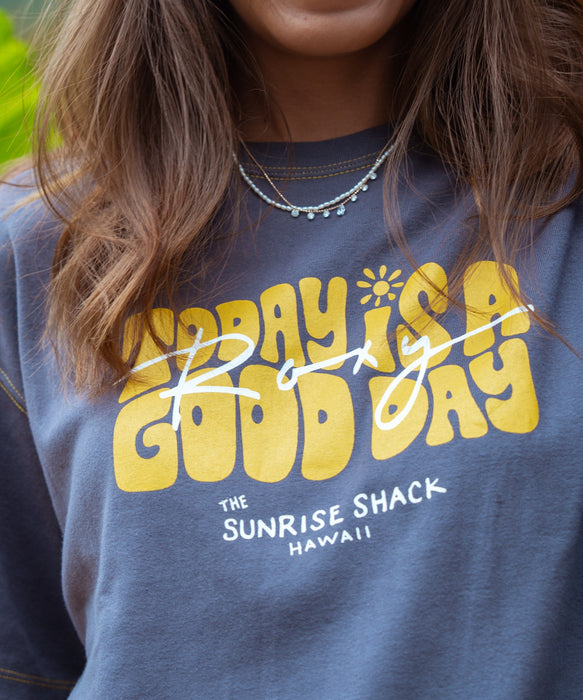 【ROXY x SUNRISE SHACK】 GOOD DAY TEE Tシャツ ＜2026年夏モデル＞