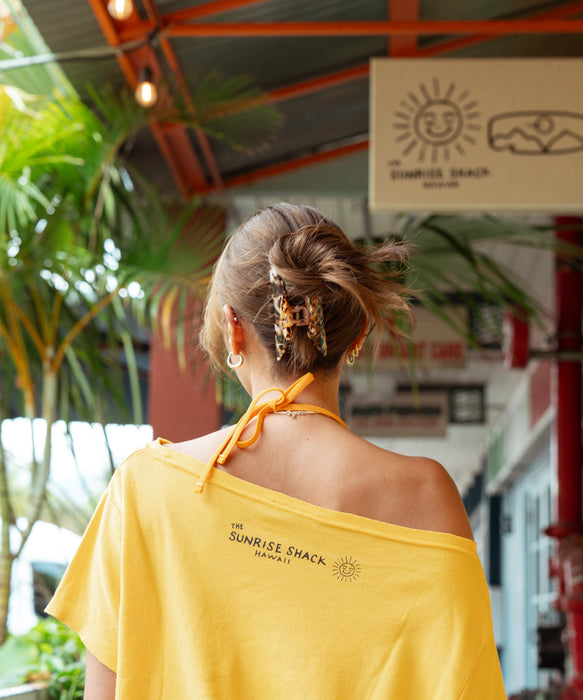 【ROXY x SUNRISE SHACK】 CUTOFF TEE Tシャツ ＜2026年夏モデル＞