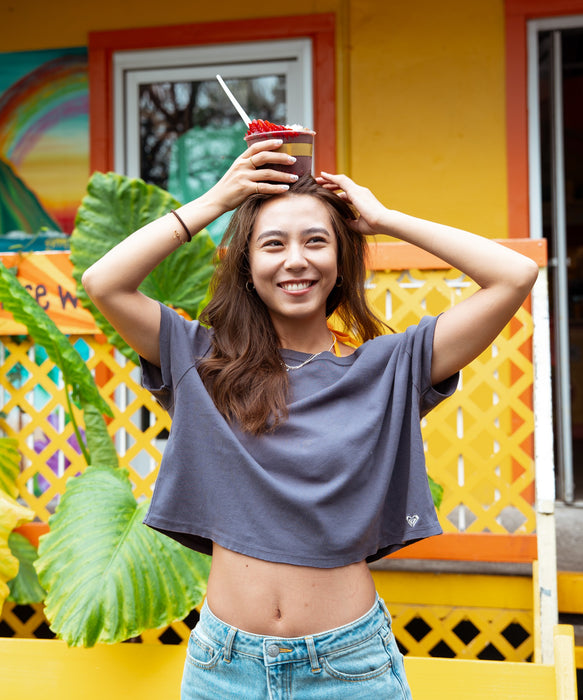 【ROXY x SUNRISE SHACK】 CUTOFF TEE Tシャツ ＜2026年夏モデル＞