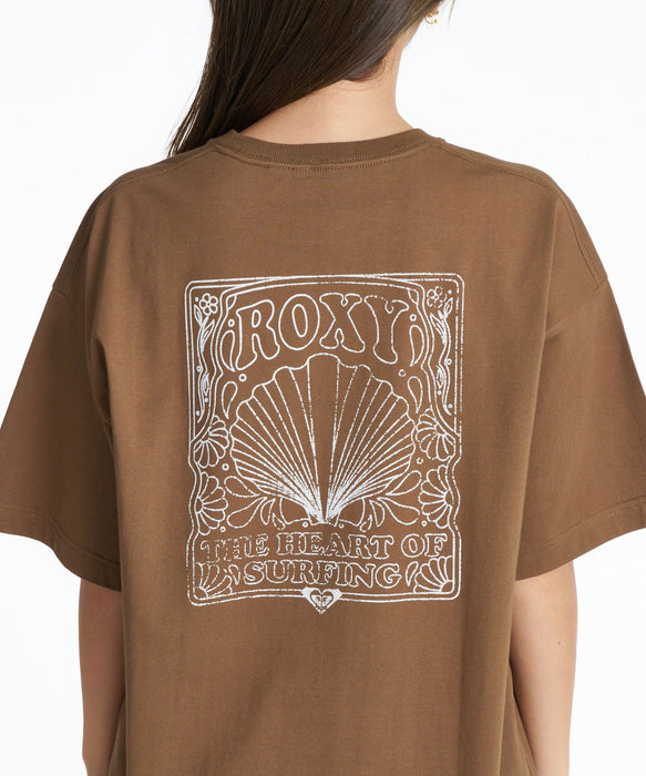 ROXY HEART OF SURFING 機能性Tシャツ 半袖 【2026年秋冬モデル】