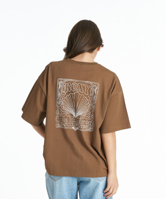 ROXY HEART OF SURFING 機能性Tシャツ 半袖 【2026年秋冬モデル】