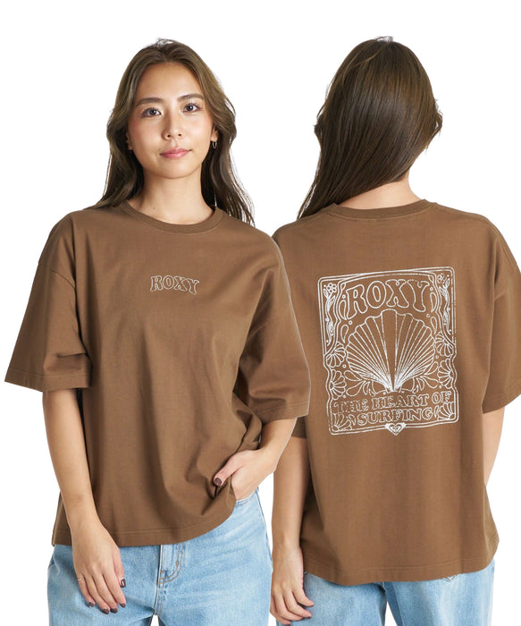 ROXY HEART OF SURFING 機能性Tシャツ 半袖 【2026年秋冬モデル】
