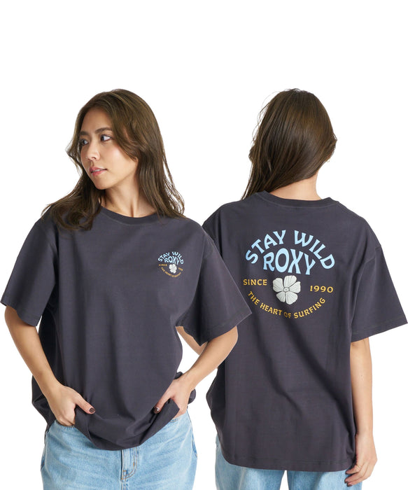 ROXY STAY WILD S/S TEE 機能性Tシャツ 半袖 【2026年秋冬モデル】
