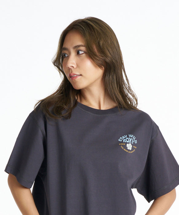 ROXY STAY WILD S/S TEE 機能性Tシャツ 半袖 【2026年秋冬モデル】