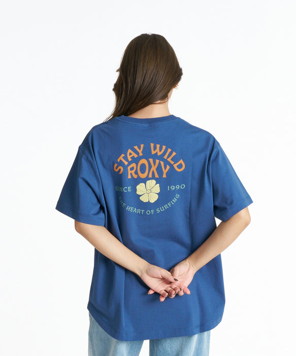 ROXY STAY WILD S/S TEE 機能性Tシャツ 半袖 【2026年秋冬モデル】