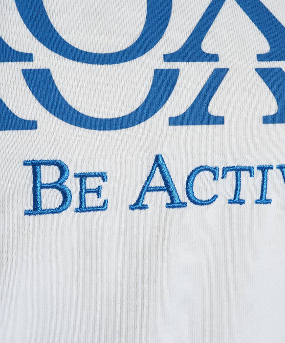 ROXY FITNESS SIDEWALK S/S TEE 刺繡MIXロゴTシャツ /速乾/UVカット 【2026年秋冬モデル】