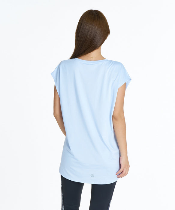 ROXY FITNESS FEEL FREE RAGLAN S/S TEE ラグランチュニックTシャツ /速乾/UVカット/水陸両用 【2026年秋冬モデル】