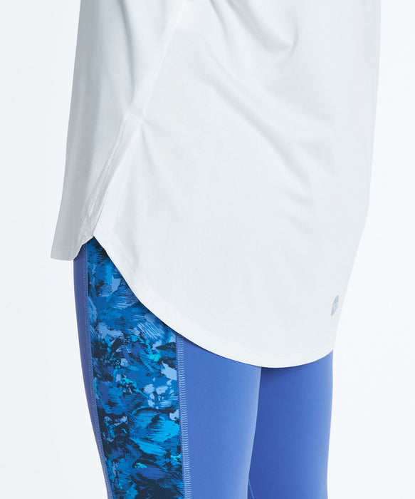 ROXY FITNESS FEEL FREE RAGLAN S/S TEE ラグランチュニックTシャツ /速乾/UVカット/水陸両用 【2026年秋冬モデル】