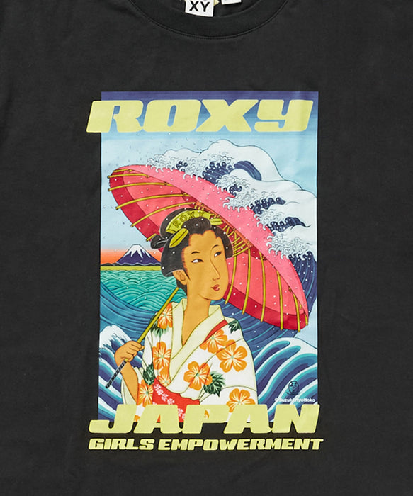 ROXY JAPAN TEE Suzuki HyottokoアートTシャツ 【2026年定番モデル】