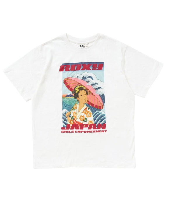 ROXY JAPAN TEE Suzuki HyottokoアートTシャツ 【2026年定番モデル】