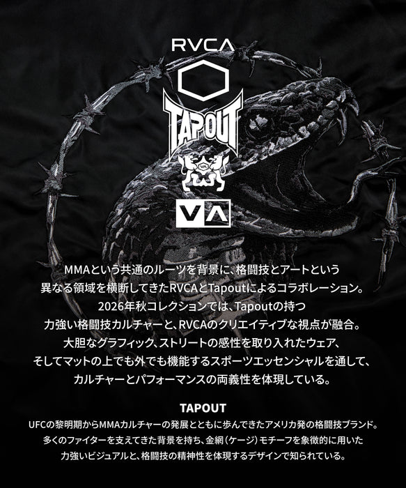RVCA 男裝 TAPOUT RASHGUARD 長袖防磨衣【2026年秋冬款】