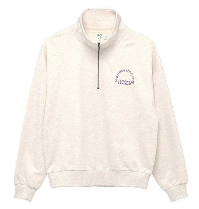 【OUTLET】Roxy ROXY BEACH HALF ZIP ハーフジッププルオーバー