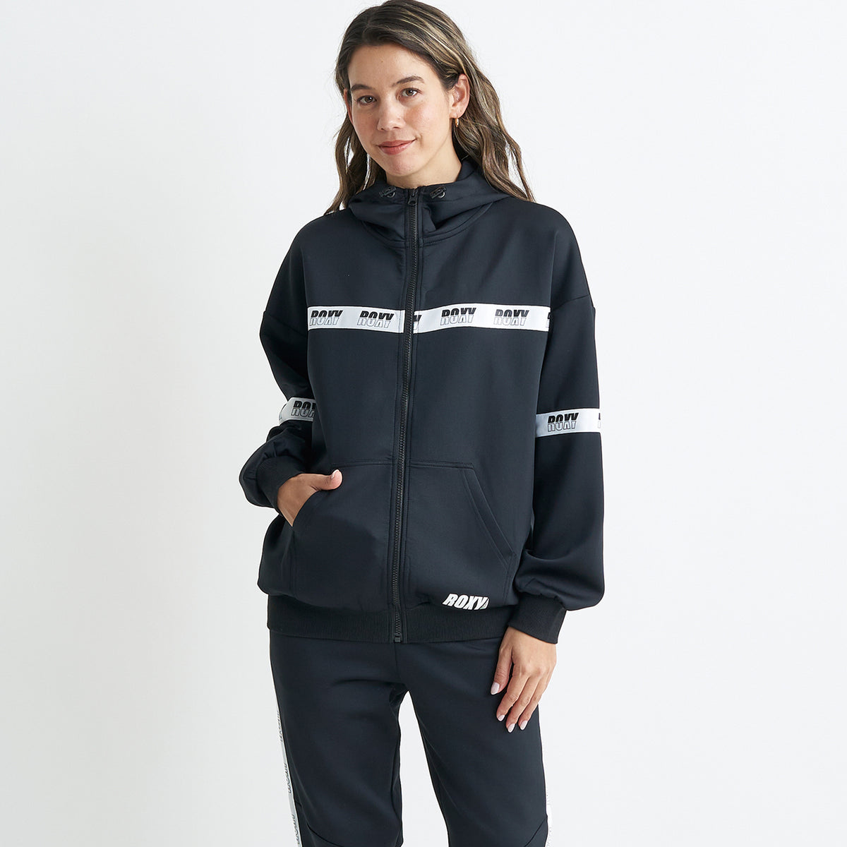 OUTLET FAMILY SALE】Roxy 速乾 UVカット ジップフーディー MY