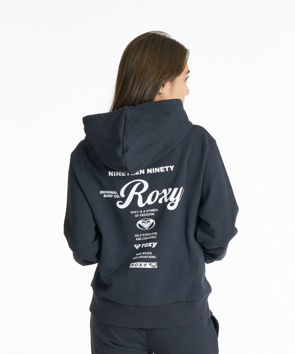 ROXY HISTORICAL ZIP HOODIE ヒストリカルロゴ ジップフーディ スウェットパーカー 【2026年秋冬モデル】