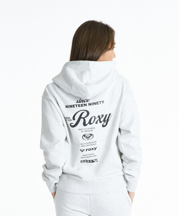 ROXY HISTORICAL ZIP HOODIE ヒストリカルロゴ ジップフーディ スウェットパーカー 【2026年秋冬モデル】
