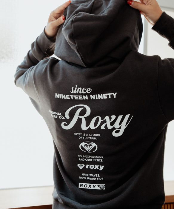 ROXY HISTORICAL ZIP HOODIE ヒストリカルロゴ ジップフーディ スウェットパーカー 【2026年秋冬モデル】