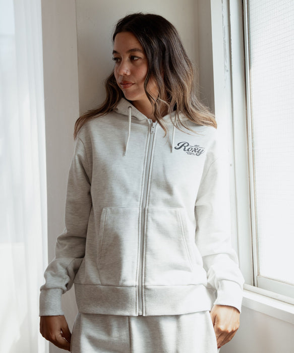 ROXY HISTORICAL ZIP HOODIE ヒストリカルロゴ ジップフーディ スウェットパーカー 【2026年秋冬モデル】