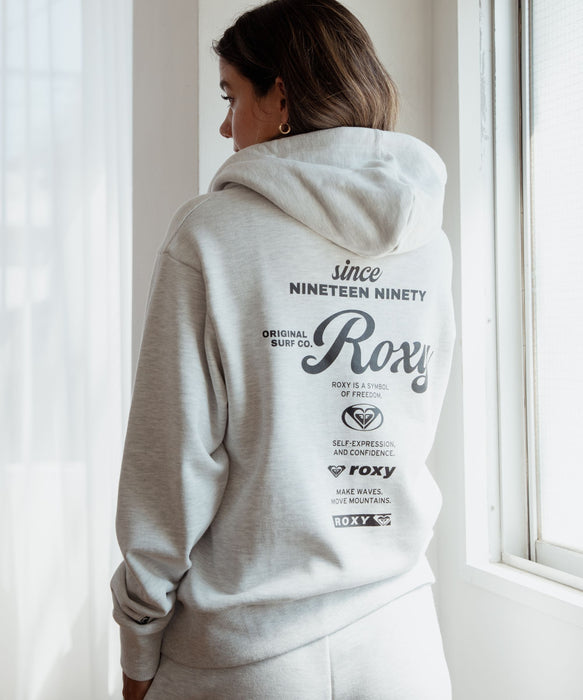 ROXY HISTORICAL ZIP HOODIE ヒストリカルロゴ ジップフーディ スウェットパーカー 【2026年秋冬モデル】
