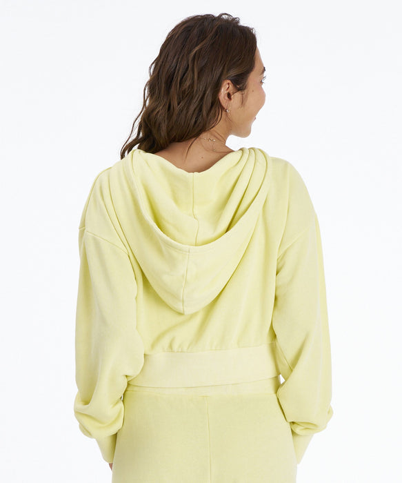 ROXY SALT FADE ZIP パッチロゴ ジップフーディ スウェットパーカー 【2026年秋冬モデル】