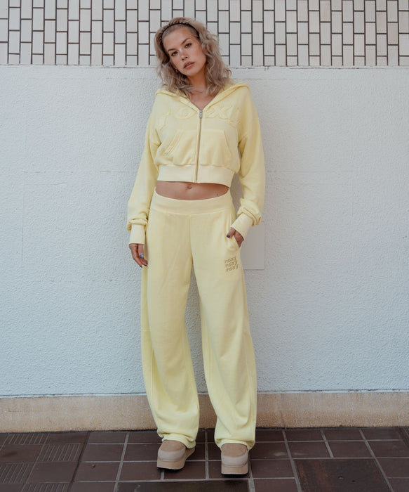 ROXY SALT FADE ZIP パッチロゴ ジップフーディ スウェットパーカー 【2026年秋冬モデル】