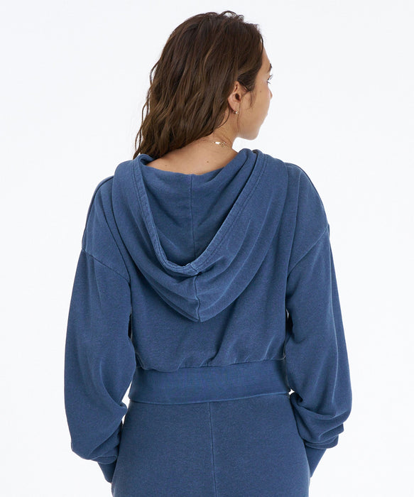 ROXY SALT FADE ZIP パッチロゴ ジップフーディ スウェットパーカー 【2026年秋冬モデル】