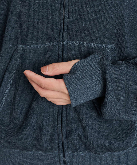 ROXY FITNESS GENTLE FLOW HOODIE コラーゲン・アミノ酸配合 モイストジップフーディ パーカー 【2026年秋冬モデル】