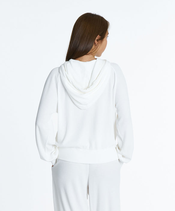 ROXY FITNESS GENTLE FLOW HOODIE コラーゲン・アミノ酸配合 モイストジップフーディ パーカー 【2026年秋冬モデル】