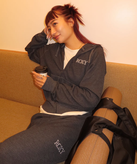 ROXY FITNESS GENTLE FLOW HOODIE 添加膠原蛋白・胺基酸 保濕拉鍊連帽衫 帽T 【2026年秋冬款】