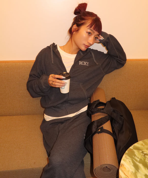 ROXY FITNESS GENTLE FLOW HOODIE 添加膠原蛋白・胺基酸 保濕拉鍊連帽衫 帽T 【2026年秋冬款】