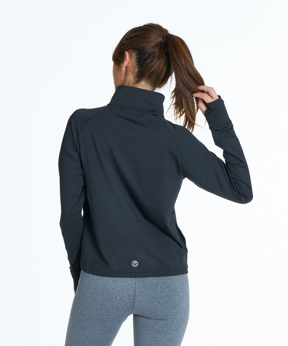 ROXY FITNESS MY 1ST ROXY ZIP ジップアップジャージトップス /速乾/UV