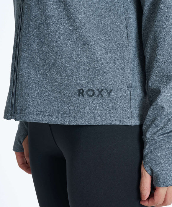 ROXY FITNESS MY 1ST ROXY ZIP ジップアップジャージトップス /速乾/UVカット/水陸両用 【2026年秋冬モデル】