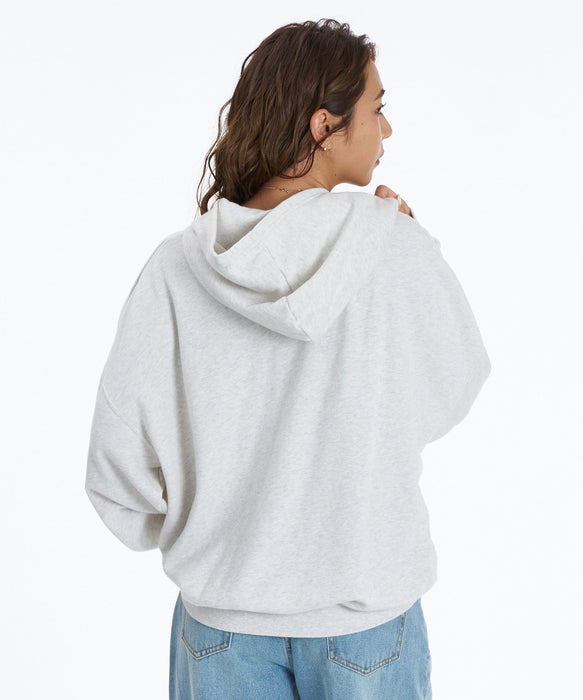 ROXY SALT FADE OVERSIZE ZIP オーバーサイズジップフーディ スウェットパーカー 【2026年秋冬モデル】