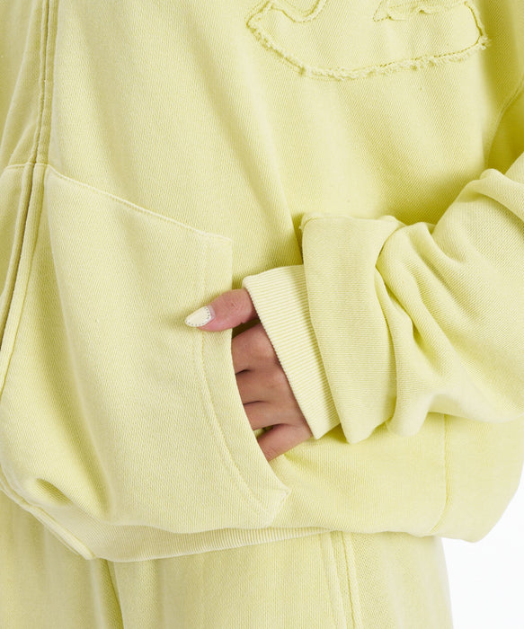 ROXY SALT FADE OVERSIZE ZIP オーバーサイズジップフーディ スウェットパーカー 【2026年秋冬モデル】