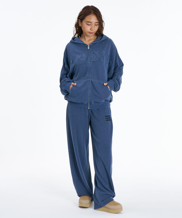 ROXY SALT FADE OVERSIZE ZIP オーバーサイズジップフーディ スウェットパーカー 【2026年秋冬モデル】