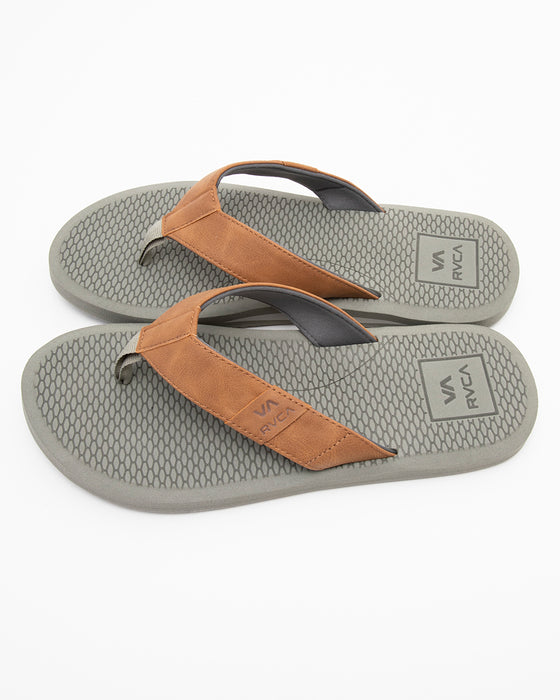 【OUTLET】RVCA メンズ SANDBAR SANDAL サンダル 【2024年春夏モデル】