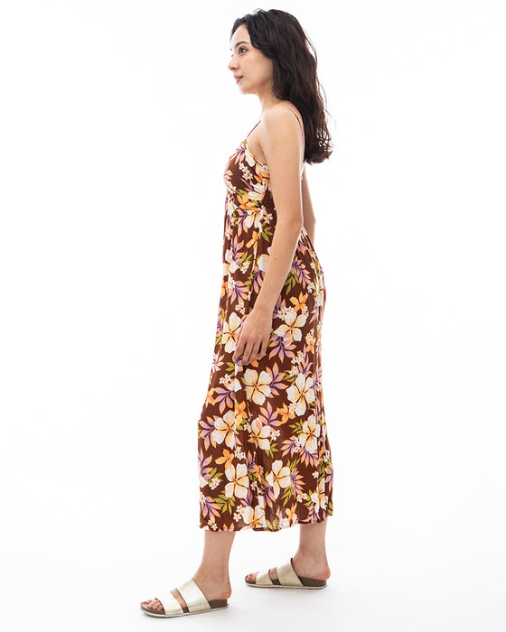 【OUTLET】BILLABONG レディース DAYBREAK MIDI ドレス 【2024年夏モデル】