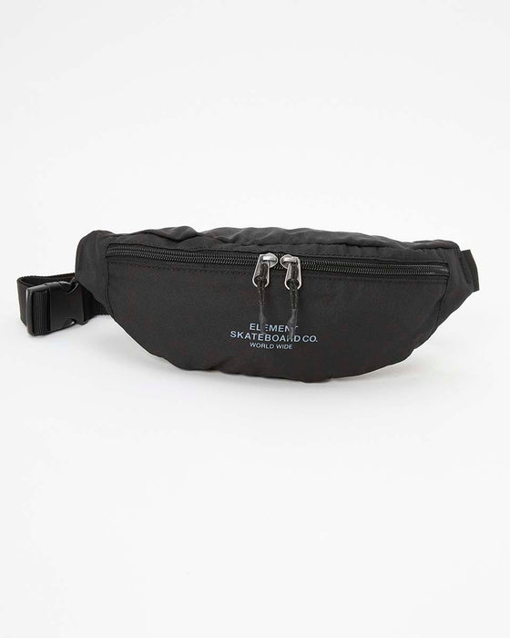 【OUTLET】ELEMENT メンズ JOCK HIP SACK ボディーバッグ FBK 【2024年秋冬モデル】