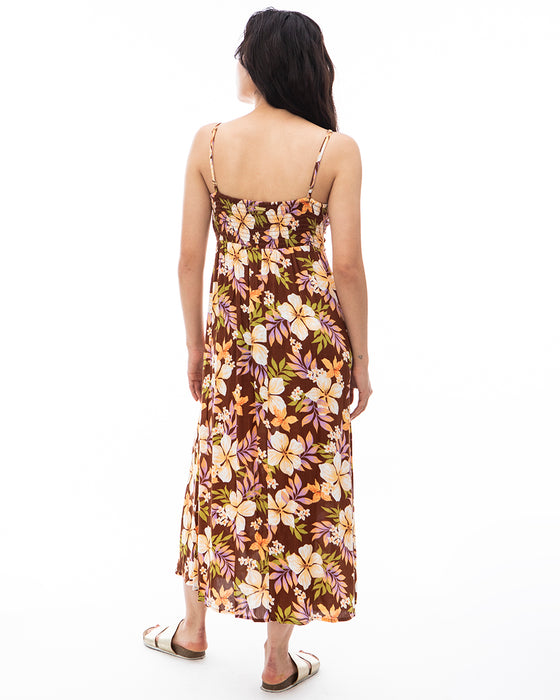 【OUTLET】BILLABONG レディース DAYBREAK MIDI ドレス 【2024年夏モデル】