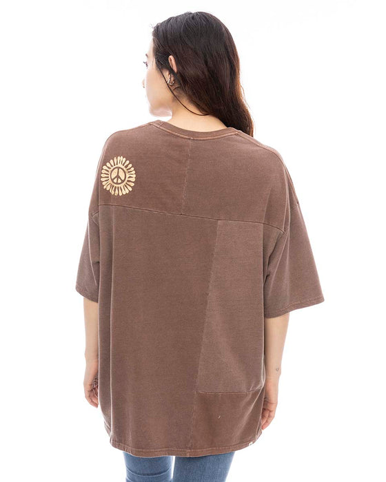 【OUTLET】BILLABONG レディース PEACE OUT LOOSE TEE Ｔシャツ 【2024年春夏モデル】