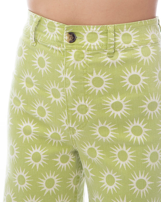 【OUTLET】BILLABONG レディース FREE FALL PRINT ロングパンツ 【2024年春夏モデル】