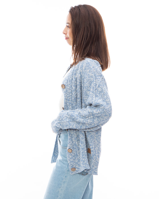 【OUTLET】【直営店限定】BILLABONG レディース KNIT CARDIGAN ニットカーディガン 【2024年春夏モデル】