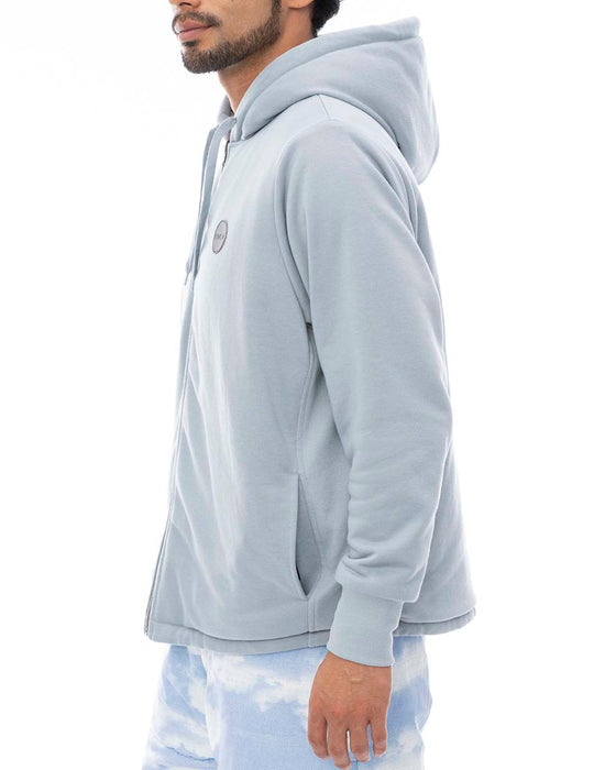 【OUTLET】RVCA メンズ GRANT PUFFER REVERSIBLE ZIP HD パーカー BBW 【2024年冬モデル】