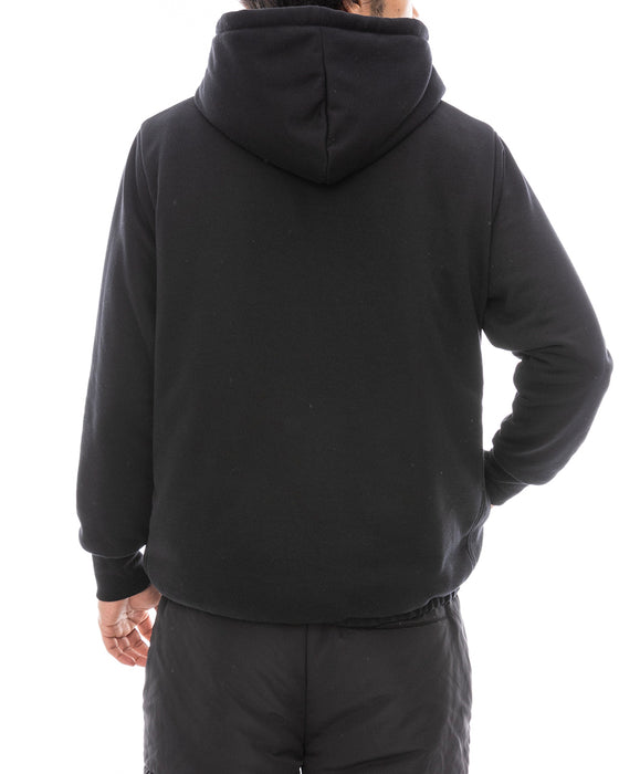 【OUTLET】RVCA メンズ GRANT PUFFER REVERSIBLE ZIP HD パーカー BBW 【2024年冬モデル】
