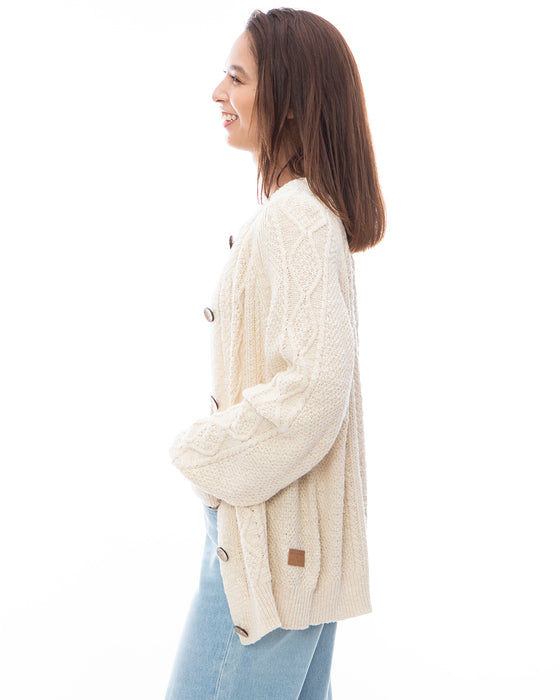 【OUTLET】【直営店限定】BILLABONG レディース KNIT CARDIGAN ニットカーディガン 【2024年春夏モデル】