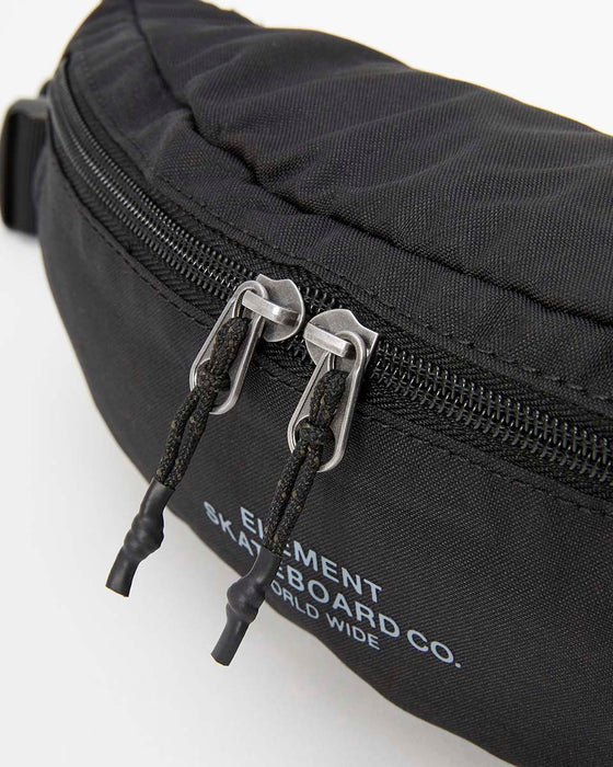【OUTLET】ELEMENT メンズ JOCK HIP SACK ボディーバッグ FBK 【2024年秋冬モデル】