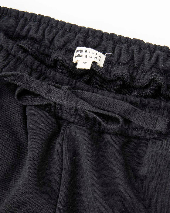 【OUTLET】BILLABONG レディース SWEAT LONG PANTS ロングパンツ BLK 【2024年秋冬モデル】