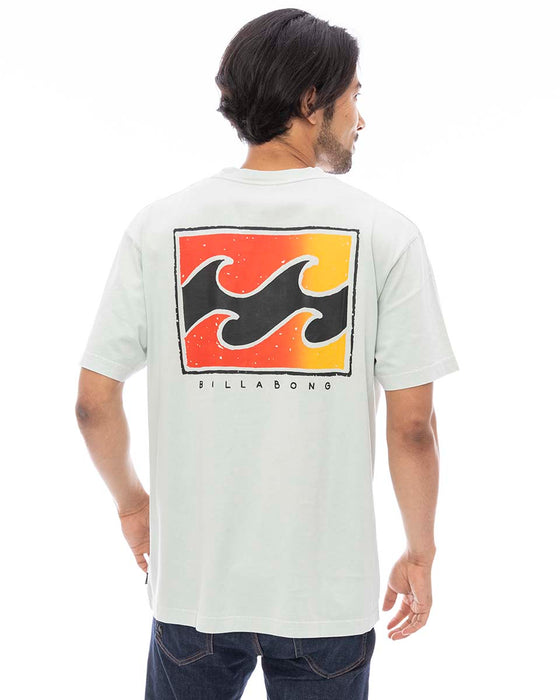 【OUTLET】BILLABONG メンズ CRAYON WAVE Ｔシャツ 【2024年夏モデル】